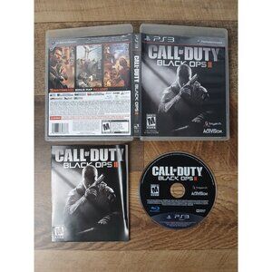 Call of Duty: Black Ops II 2 (Sony PlayStation 3, 2012) PS3 Complete CIB -Tested